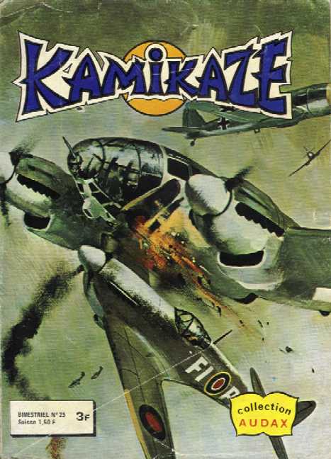 Scan de la Couverture Kamikaze n 25